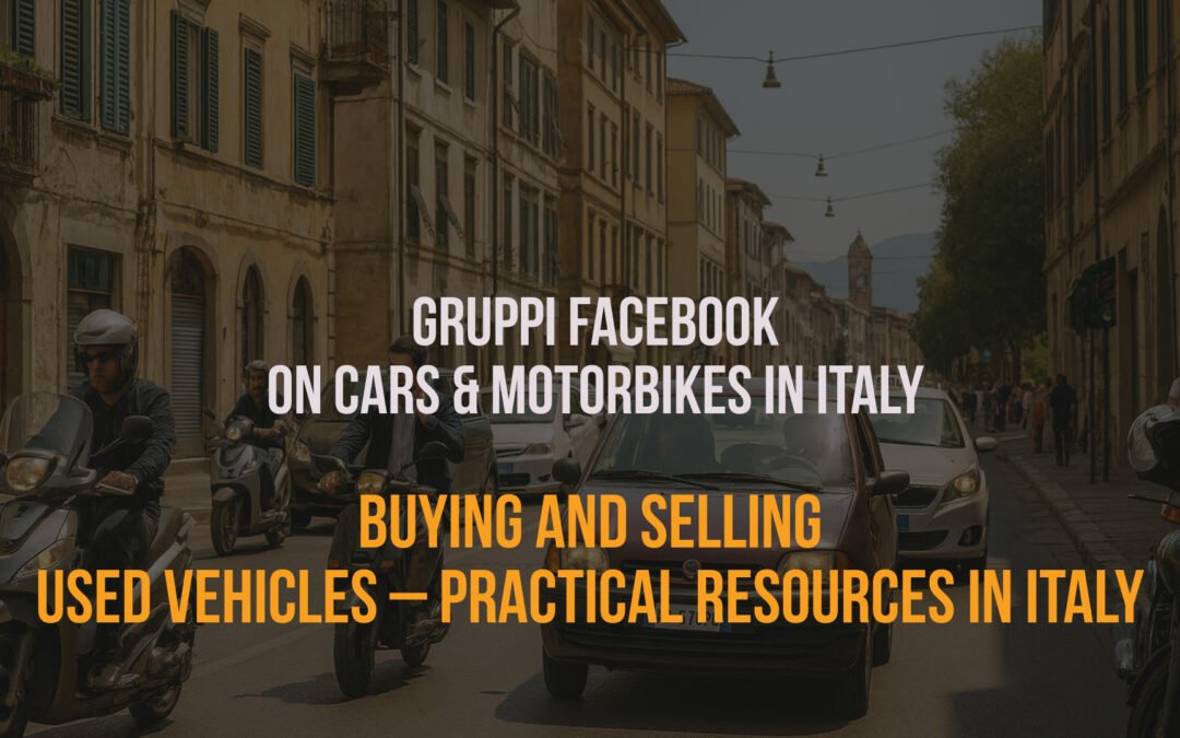 Cars and Motorbikes in Italy in Facebook Groups