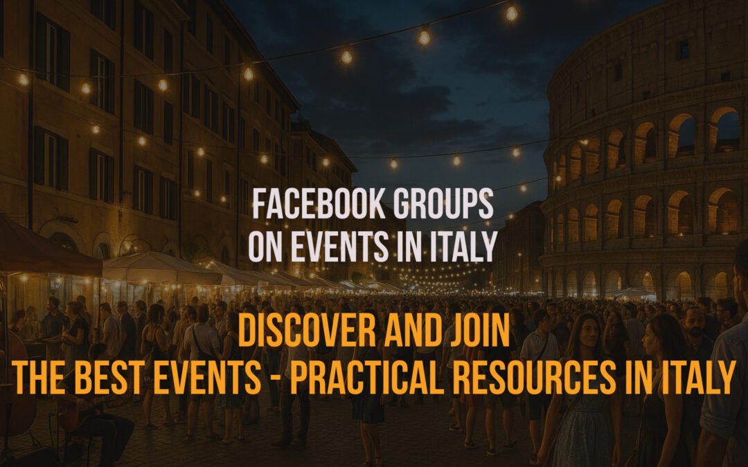 Events in Italy in Facebook groups