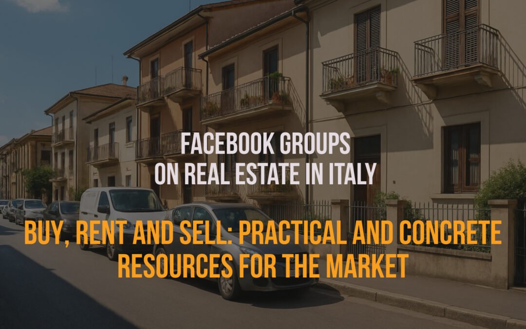 Houses in Italy in Facebook Groups