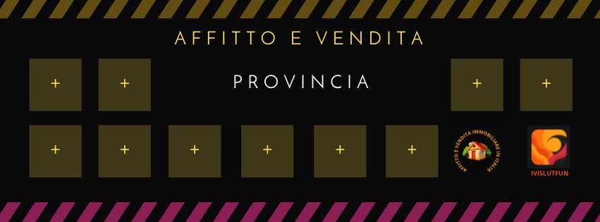 La tua pubblicità sul nostro sito e nei nostri gruppi immobiliari La tua pubblicità sul nostro sito e nei nostri gruppi immobiliari