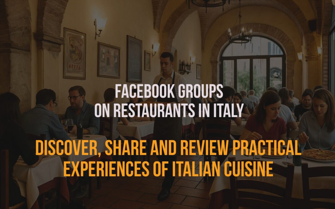 Restaurants in Italy in Facebook Groups