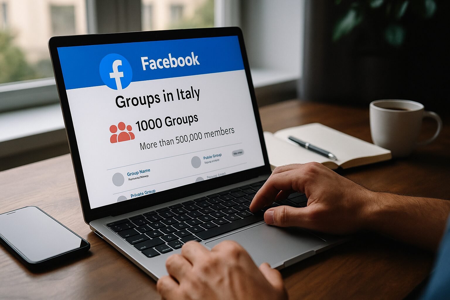 Storia e struttura di IVISLUTFUN 1000 Facebook gruppi in Italia