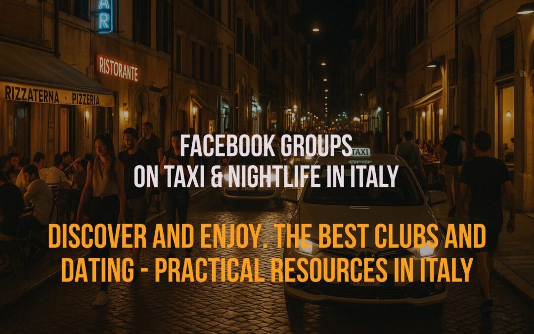 Taxi Nightlife in Italy in Facebook Groups
