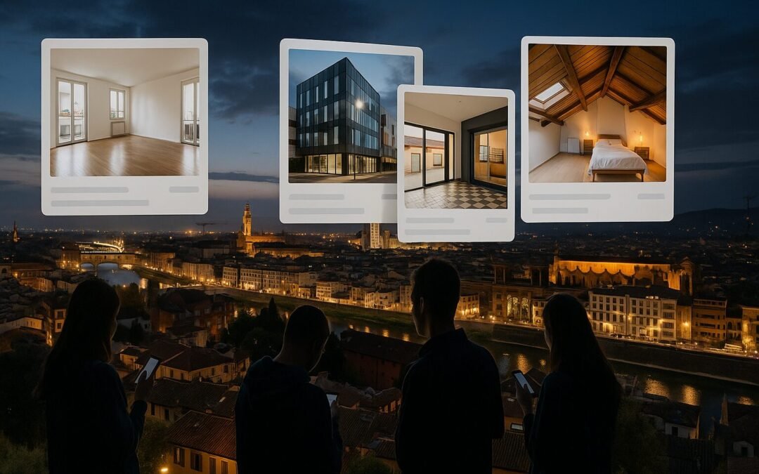 Annunci immobiliari nei gruppi IVISLUTFUN — pubblicazioni libere e sicure