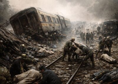 1960 - nebbia lavori e rotaie il disastro dellespresso Sondrio–Milano ad Arcore