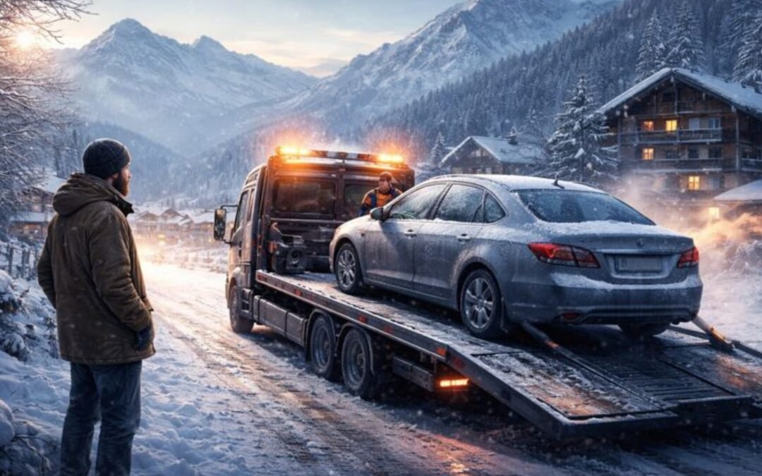 Frost, a Car, and an Unfamiliar Winter