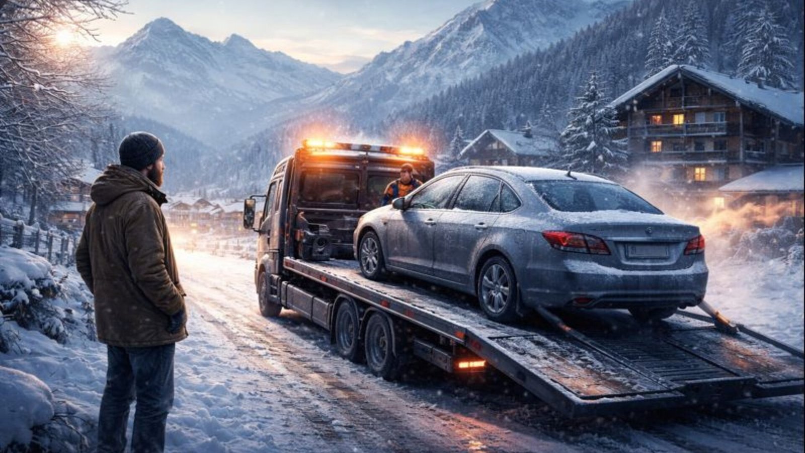 Frost, a Car, and an Unfamiliar Winter