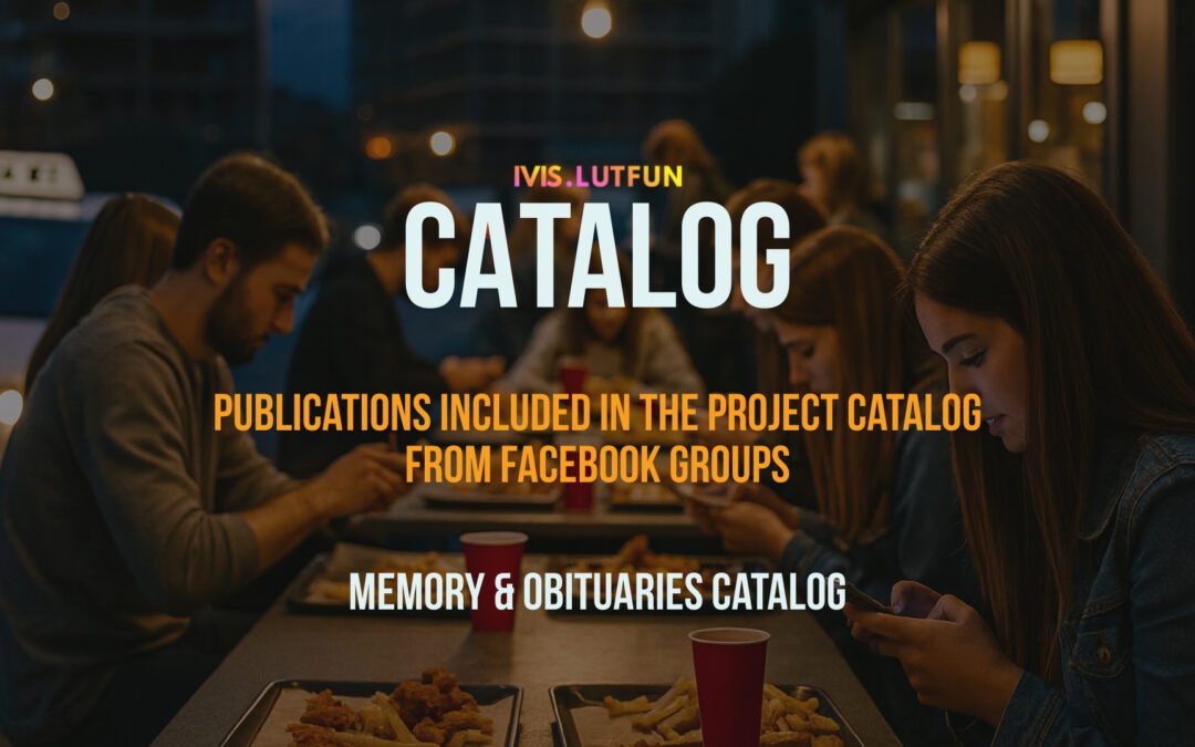 Memory & Obituaries Catalog